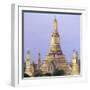 Wat Arun Buddhist temple-Martin Puddy-Framed Photographic Print