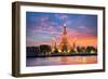 Wat Arun Night View Temple in Bangkok, Thailand-anekoho-Framed Photographic Print