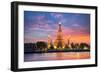 Wat Arun Night View Temple in Bangkok, Thailand-anekoho-Framed Photographic Print