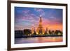 Wat Arun Night View Temple in Bangkok, Thailand-anekoho-Framed Photographic Print