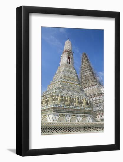 Wat Arun (Temple of Dawn), Bangkok, Thailand, Southeast Asia, Asia-Frank Fell-Framed Photographic Print