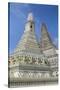 Wat Arun (Temple of Dawn), Bangkok, Thailand, Southeast Asia, Asia-Frank Fell-Stretched Canvas