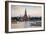 Wat Arun (Temple of the Dawn) and Chao Phraya River at Sunset-Gavin Hellier-Framed Photographic Print