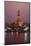 Wat Arun (Temple of the Dawn) and the Chao Phraya River by Night, Bangkok, Thailand-null-Mounted Photographic Print