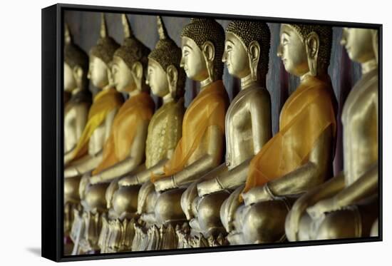 Wat Arun (Temple of the Dawn), Bangkok, Thailand, Southeast Asia, Asia-Jean-Pierre De Mann-Framed Stretched Canvas