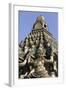 Wat Arun (The Temple of Dawn) Stupa, Bangkok, Thailand, Southeast Asia, Asia-Stuart Black-Framed Photographic Print