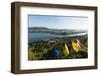 Wat Ban Tham (The Dragon Temple) and River Kwai, Kanchanaburi, Thailand, Southeast Asia, Asia-Christian Kober-Framed Photographic Print