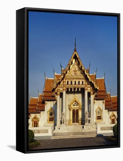 Wat Benchamabophit Dusitwanaram, Bangkok, Thailand-Adina Tovy-Framed Stretched Canvas
