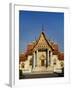 Wat Benchamabophit Dusitwanaram, Bangkok, Thailand-Adina Tovy-Framed Photographic Print