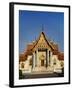 Wat Benchamabophit Dusitwanaram, Bangkok, Thailand-Adina Tovy-Framed Photographic Print