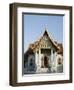 Wat Benchamabophit (Marble Temple), Bangkok, Thailand, Southeast Asia-Angelo Cavalli-Framed Photographic Print