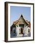 Wat Benchamabophit (Marble Temple), Bangkok, Thailand, Southeast Asia-Angelo Cavalli-Framed Photographic Print