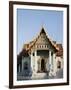 Wat Benchamabophit (Marble Temple), Bangkok, Thailand, Southeast Asia-Angelo Cavalli-Framed Photographic Print