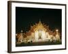 Wat Benchamabophit (Marble Temple), Bangkok, Thailand, Southeast Asia-Angelo Cavalli-Framed Photographic Print