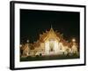 Wat Benchamabophit (Marble Temple), Bangkok, Thailand, Southeast Asia-Angelo Cavalli-Framed Photographic Print