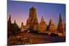 Wat Chai Wattanaram, Ayutthaya Historical Park, Ayutthaya, Thailand, Southeast Asia, Asia-null-Mounted Photographic Print