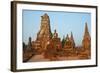 Wat Chai Wattanaram, Ayutthaya Historical Park, Ayutthaya, Thailand, Southeast Asia, Asia-null-Framed Photographic Print