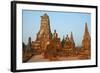 Wat Chai Wattanaram, Ayutthaya Historical Park, Ayutthaya, Thailand, Southeast Asia, Asia-null-Framed Photographic Print