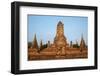 Wat Chai Wattanaram, Ayutthaya Historical Park, Ayutthaya, Thailand, Southeast Asia, Asia-null-Framed Photographic Print