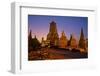 Wat Chai Wattanaram, Ayutthaya Historical Park, Ayutthaya, Thailand, Southeast Asia, Asia-null-Framed Photographic Print