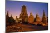 Wat Chai Wattanaram, Ayutthaya Historical Park, Ayutthaya, Thailand, Southeast Asia, Asia-null-Mounted Photographic Print