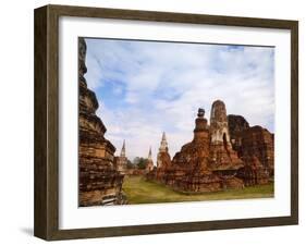 Wat Chaiwatthanaram, Ayutthaya Historical Park, Thailand-Keren Su-Framed Premium Photographic Print