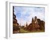 Wat Chaiwatthanaram, Ayutthaya Historical Park, Thailand-Keren Su-Framed Photographic Print