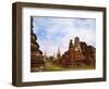 Wat Chaiwatthanaram, Ayutthaya Historical Park, Thailand-Keren Su-Framed Photographic Print