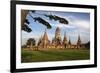 Wat Chaiwatthanaram-Stuart Black-Framed Photographic Print