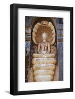 Wat Chedi Chet Thaeo Temple, Ancient City Si Satchanalai, Sukhothai Province, Thailand-null-Framed Photographic Print