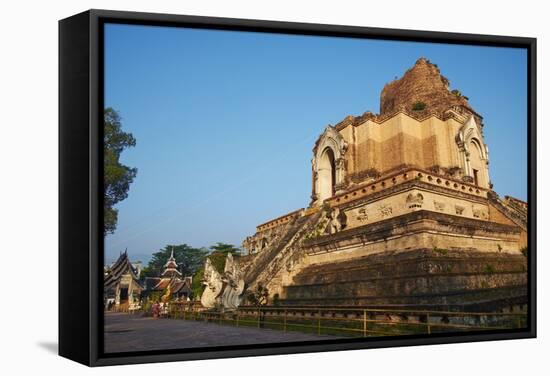 Wat Chedi Luang, Chiang Mai, Thailand, Southeast Asia, Asia-null-Framed Stretched Canvas