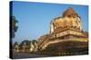 Wat Chedi Luang, Chiang Mai, Thailand, Southeast Asia, Asia-null-Stretched Canvas