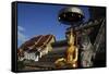 Wat Chedi Luang, Chiang Mai, Thailand, Southeast Asia, Asia-null-Framed Stretched Canvas