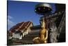 Wat Chedi Luang, Chiang Mai, Thailand, Southeast Asia, Asia-null-Stretched Canvas