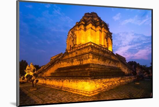 Wat Chedi Luang Temple, Thailand-David Ionut-Mounted Photographic Print