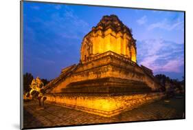 Wat Chedi Luang Temple, Thailand-David Ionut-Mounted Photographic Print