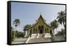 Wat Chum Khong, in the Royal Museum Complex, Luang Prabang, Laos-Robert Harding-Framed Stretched Canvas