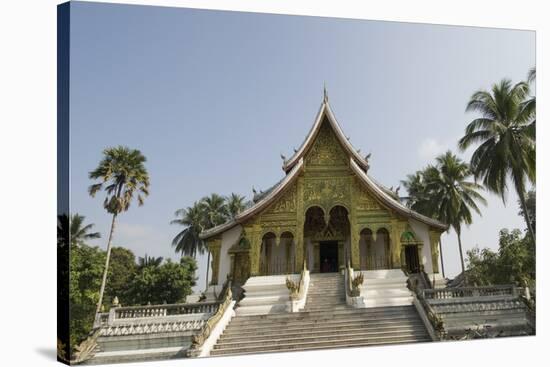 Wat Chum Khong, in the Royal Museum Complex, Luang Prabang, Laos-Robert Harding-Stretched Canvas