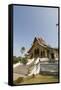 Wat Chum Khong, in the Royal Museum Complex, Luang Prabang, Laos-Robert Harding-Framed Stretched Canvas