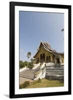 Wat Chum Khong, in the Royal Museum Complex, Luang Prabang, Laos-Robert Harding-Framed Photographic Print