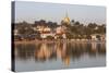 Wat Jong Kham Sits on a Hill in Kyaing Tong Town, Myanmar-Peter Adams-Stretched Canvas