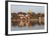 Wat Jong Kham Sits on a Hill in Kyaing Tong Town, Myanmar-Peter Adams-Framed Photographic Print