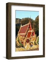 Wat Khao Daeng Temple, Khao San Roi Yot National Park, Prachuap Kiri Khan, Thailand, Southeast Asia-Christian Kober-Framed Photographic Print