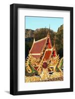 Wat Khao Daeng Temple, Khao San Roi Yot National Park, Prachuap Kiri Khan, Thailand, Southeast Asia-Christian Kober-Framed Photographic Print