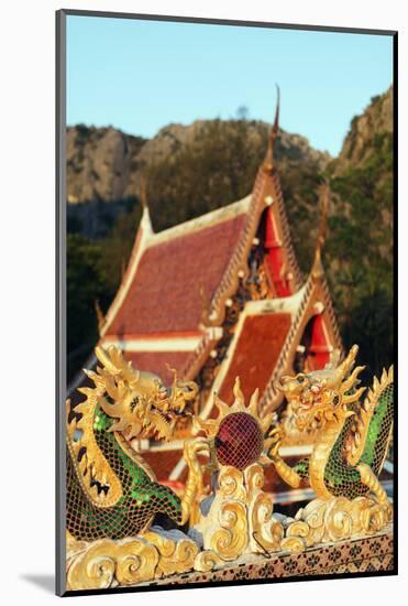 Wat Khao Daeng Temple, Khao San Roi Yot National Park, Prachuap Kiri Khan, Thailand, Southeast Asia-Christian Kober-Mounted Photographic Print