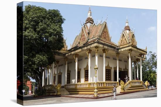 Wat Krom (Intra Ngean Pagoda), Sihanoukville, Cambodia, Indochina, Southeast Asia, Asia-Rolf Richardson-Stretched Canvas