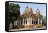 Wat Krom (Intra Ngean Pagoda), Sihanoukville, Cambodia, Indochina, Southeast Asia, Asia-Rolf Richardson-Framed Stretched Canvas