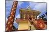 Wat Leu Temple, Sihanoukville Port, Sihanouk Province, Cambodia, Indochina, Southeast Asia, Asia-Richard Cummins-Mounted Photographic Print