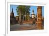 Wat Mahatat, Sukhothai Historical Park, Sukhothai, Thailand, Southeast Asia, Asia-null-Framed Photographic Print