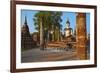 Wat Mahatat, Sukhothai Historical Park, Sukhothai, Thailand, Southeast Asia, Asia-null-Framed Photographic Print